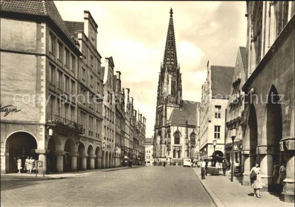 Muenster Westfalen Prinzipalmarkt