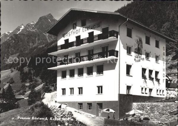 Kappl Tirol Pension Edelweiss