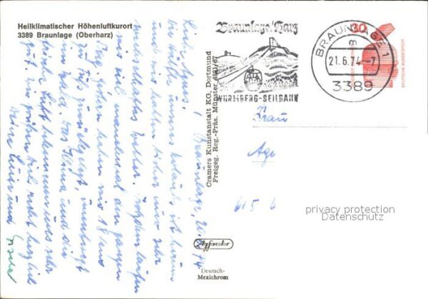 Braunlage Fliegeraufnahme – Bild 2