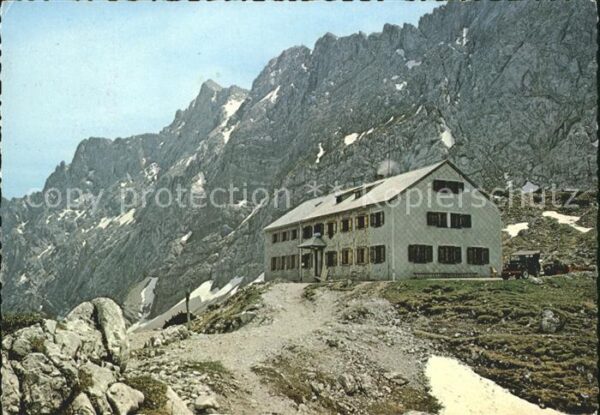 Karwendel Lamsenjochhütte Hochnissel Steinkarlspi