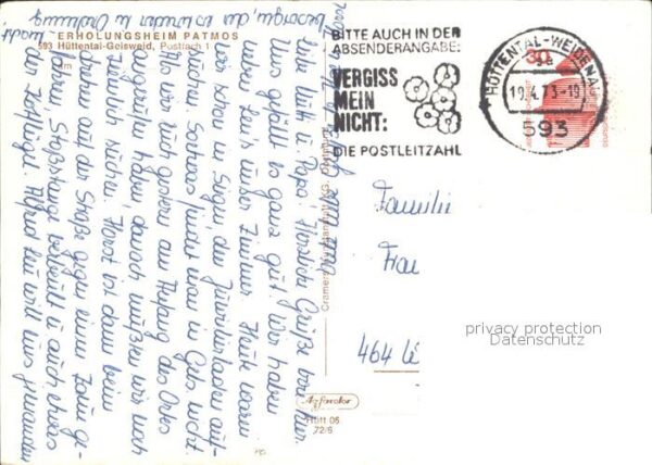 Huettental Siegen Geisweid Erholungsheim Patmos – Bild 2