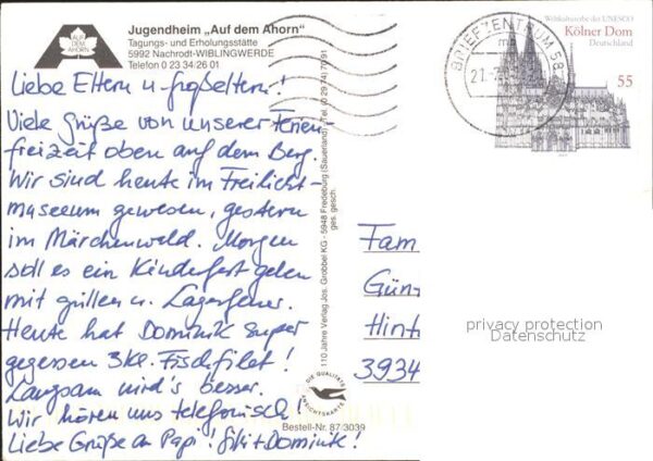 Nachrodt-Wiblingwerde Jugendheim Auf dem Ahorn – Bild 2