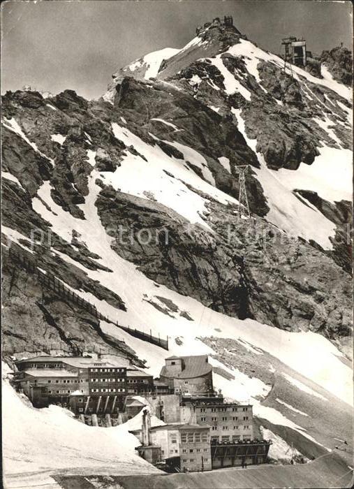 Zugspitze Zugspitzbahn Hotel Schneefernerhaus Gip