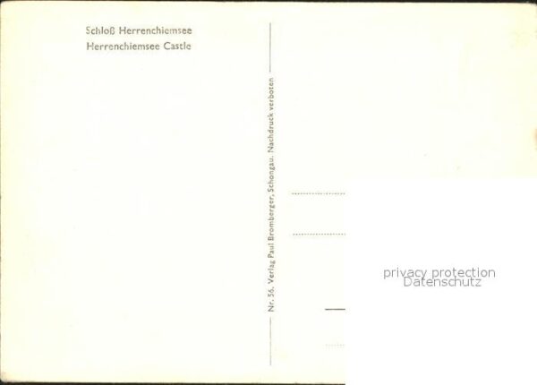 Herrenchiemsee Schloss Herrenchiemsee – Bild 2