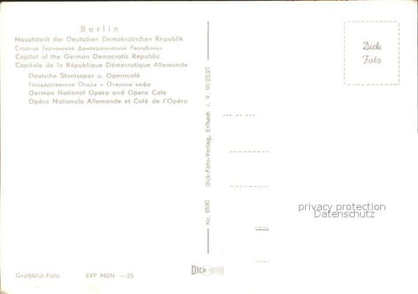 Berlin Deutsche Staatsoper Operncafe – Bild 2