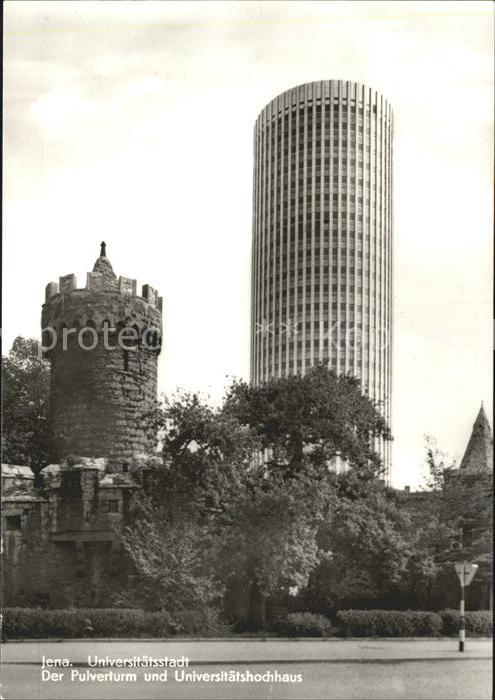 Jena Pulverturm Universitätshochhaus