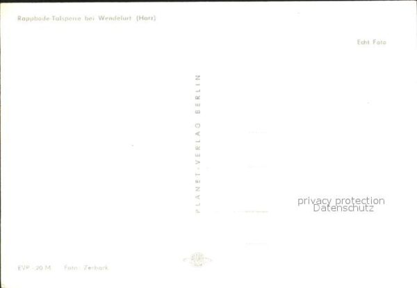 Rappbodetalsperre Wendefurt – Bild 2