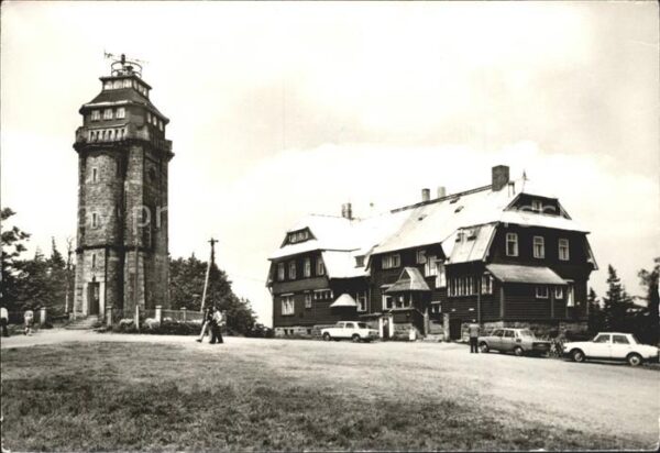 Wildenthal Eibenstock Erzgebirge Aussichtsturm Berghotel Auersberg