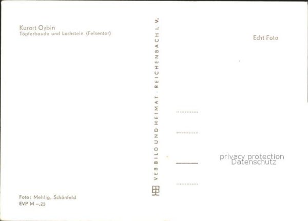 Oybin Töpferbaude Lochstein – Bild 2