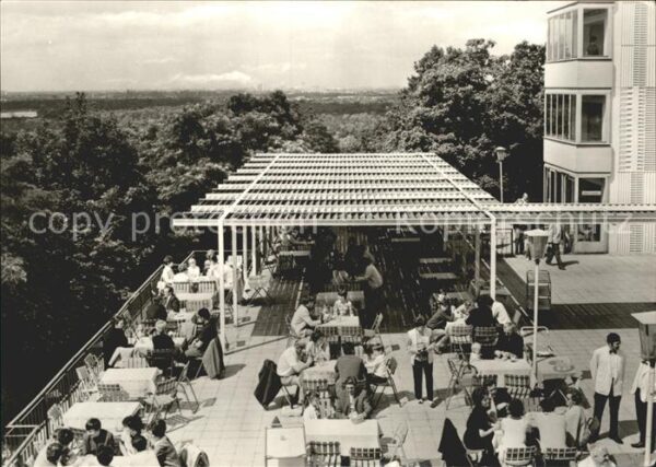 Berlin Müggelturm Terrasse