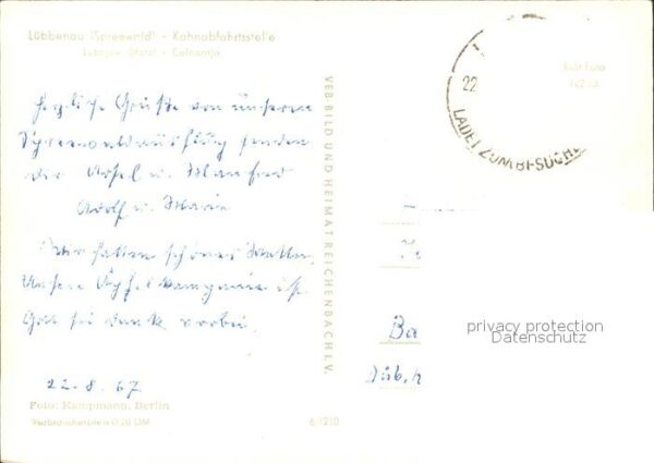 Luebbenau Spreewald Kahnabfahrtsstelle – Bild 2