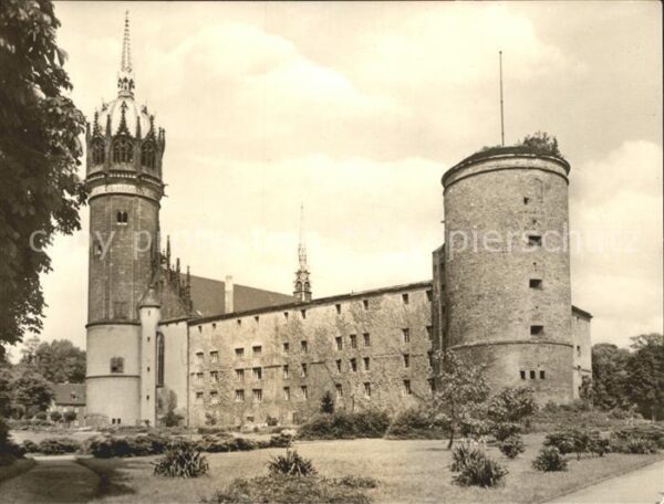 Wittenberg Lutherstadt Schlosskirche Schloss