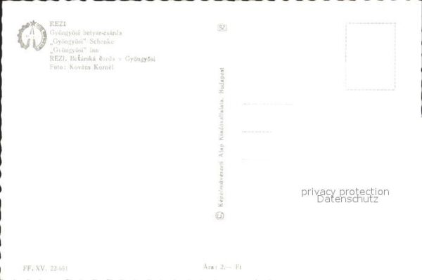 Rezi Gyöngyosi Schenke – Bild 2