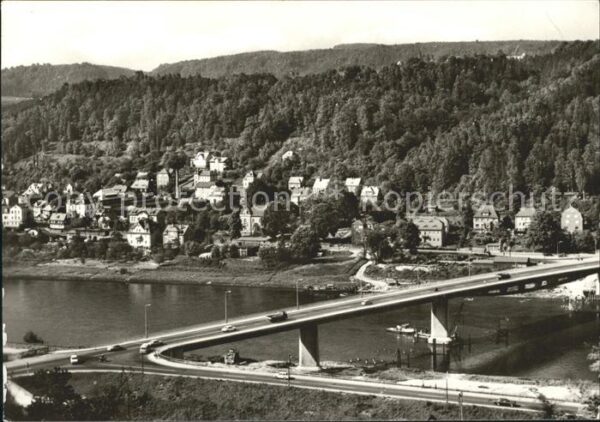 Rathmannsdorf Pirna Brücke Teilansicht