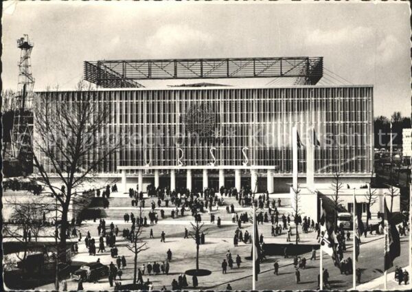 Bruxelles Bruessel Exposition Internationale Pavillon USSR