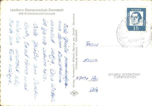 Waldmichelbach Landheim Eleonorenschule Darmstadt – Bild 2