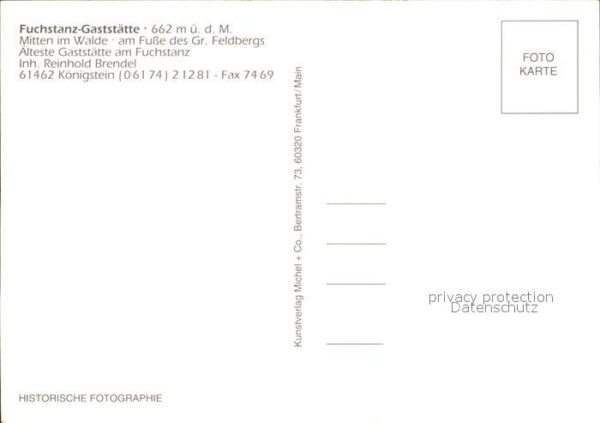 Koenigstein Saechsische Schweiz Fuchstanz Restaurant – Bild 2