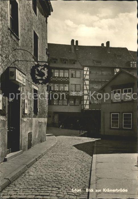 Erfurt Zur Krämerbrücke