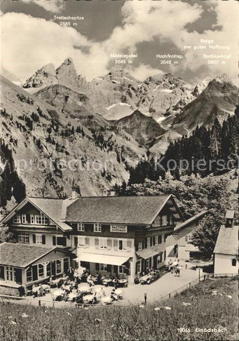 Einoedsbach Gasthaus Pension Einödsbach