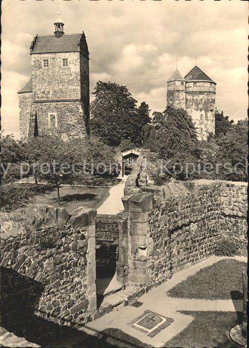 Stolpen Burg Kapelle mit Koselgrab
