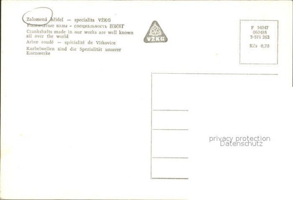 Zalomena Eisen-Fabrik Kurbelwellen – Bild 2
