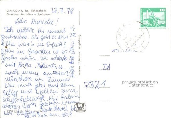 Gnadau Gnadauer Anstalten Speisesaal – Bild 2