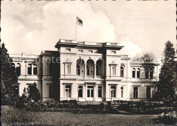 Bonn Rhein Villa Hammerschmidt Sitz des Bundespräs