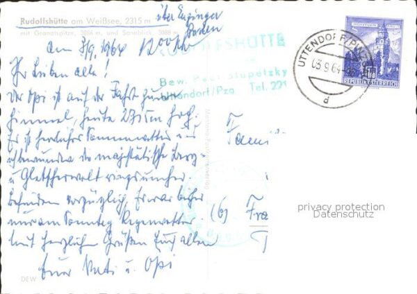 Uttendorf Salzburg Rudolfshütte am Weißsee – Bild 2