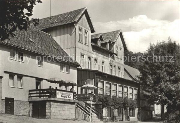 Altenbrak Harz FDGB Erholungsheim Weißes Roß