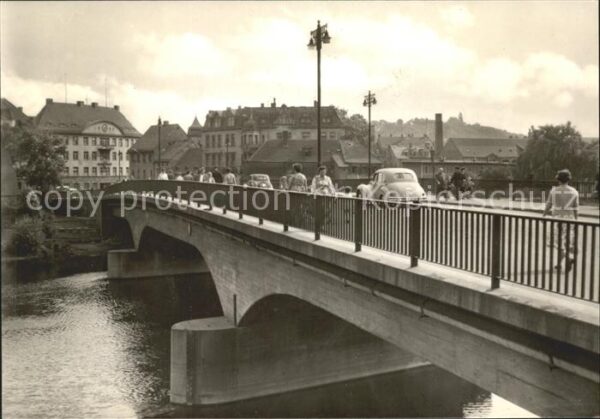 Weissenfels Saale Brücke des Friedens