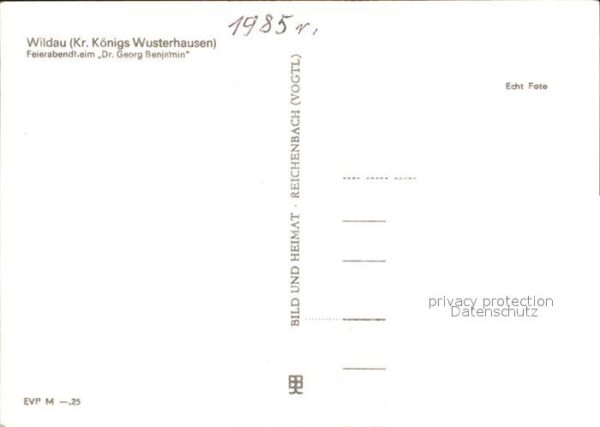 Wildau Koenigs Wusterhausen Feierabendheim Dr. Georg Benjamin – Bild 2