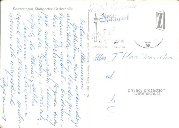 Stuttgart Konzerthaus Liederhalle – Bild 2