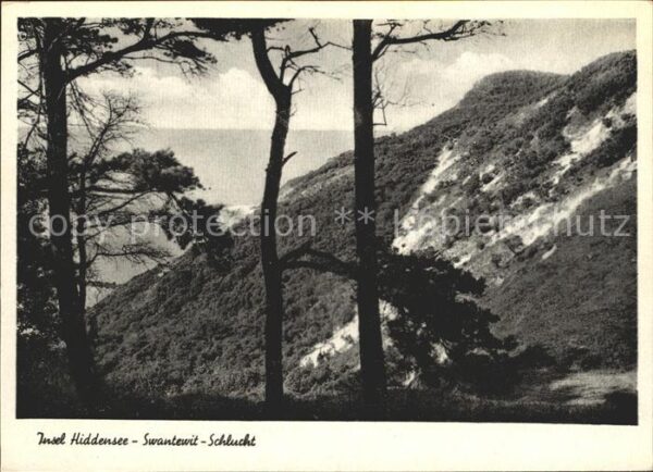 Insel Hiddensee Swantewit Schlucht