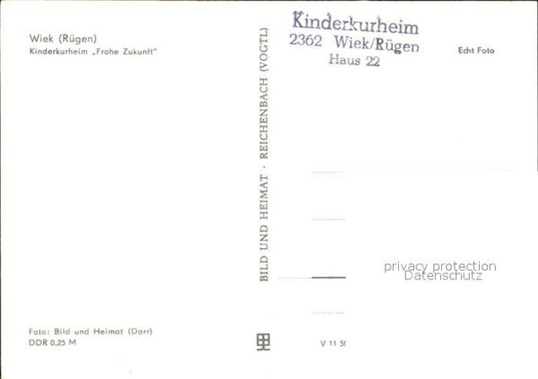 Wiek Ruegen Kinderkurheim Frohe Zukunft – Bild 2