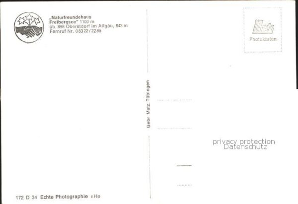 Oberstdorf Naturfreundehaus Freibergsee Restaurant – Bild 2