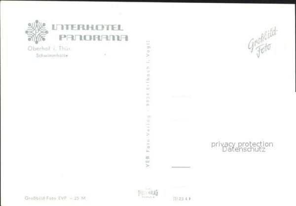 Oberhof Thueringen Interhotel Panorama Schwimmhalle – Bild 2