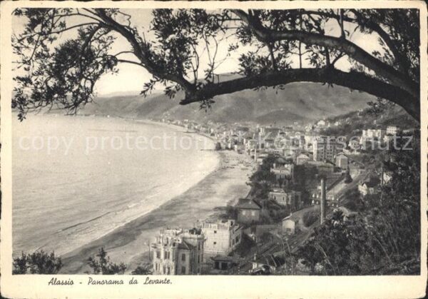 ALASSIO Savona Liguria IT Panorama da Levante