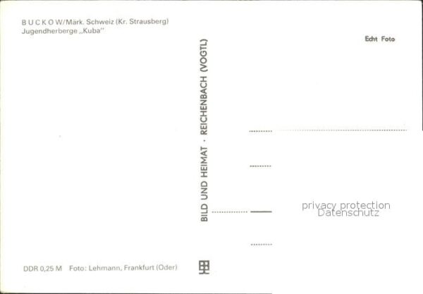 Buckow Maerkische Schweiz Jugendherberge Kuba – Bild 2