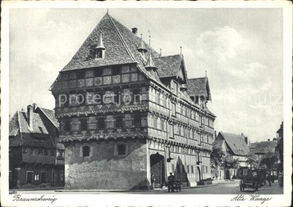 Braunschweig alte Waage