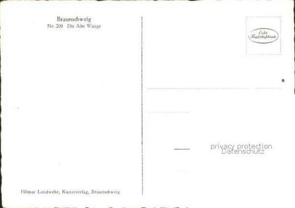 Braunschweig alte Waage – Bild 2