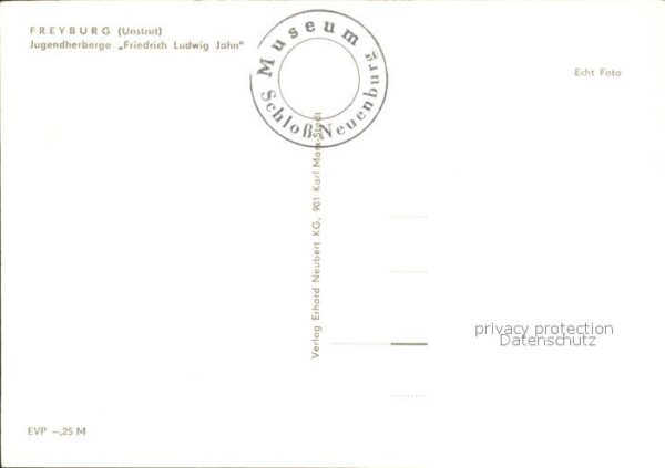 Freyburg Unstrut Jugendherberge Friedrich Ludwig Jahn Mu – Bild 2