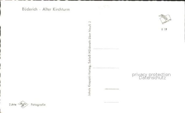 Buederich Duesseldorf Alter Kirchturm – Bild 2
