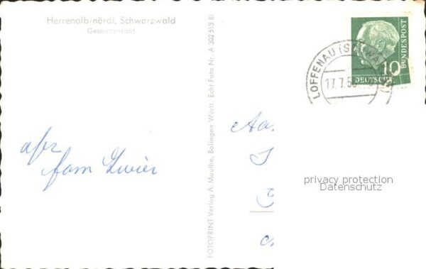 Herrenalb Bad Herrenalb Gesamtansicht Schwarzwald – Bild 2