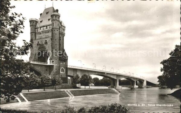 Worms Rhein Neue Rheinbrücke