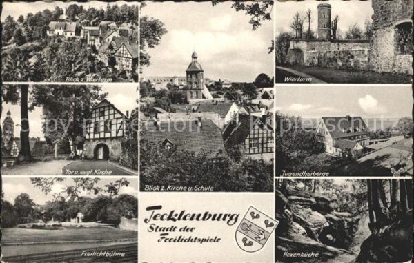 Tecklenburg Wierturm Jugendherberge Hexenküche Kirc