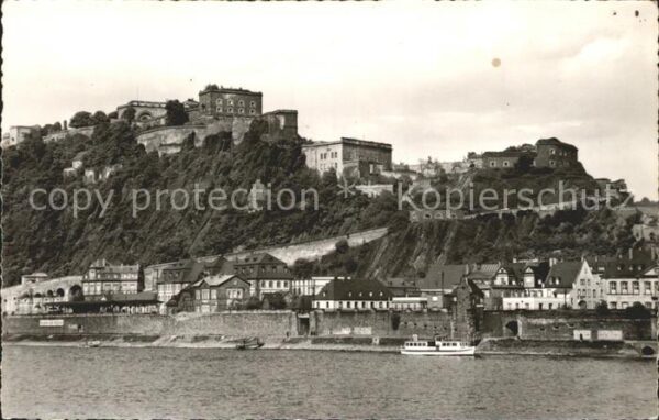 Koblenz Rhein Festung Ehrenbreitstein