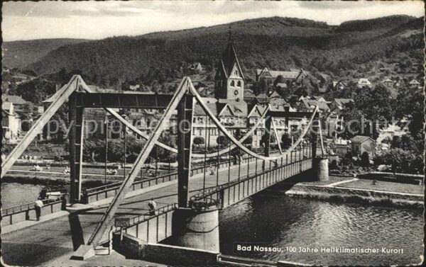 Bad Nassau Brücke 100 Jahre Heilklimatischer Kuror