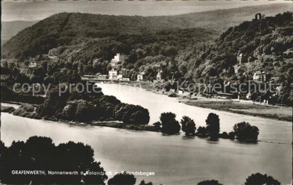 Grafenwerth Insel Nonnenwerth Rhein Rolandseck Rola
