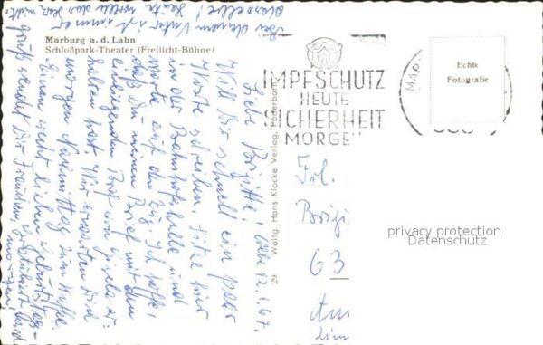 Marburg Lahn Schlosspark Theater Freilichtbühne – Bild 2