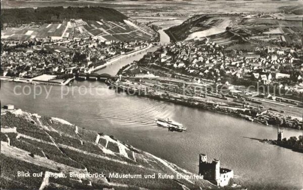 Bingen Rhein Bingerbrück Mäuseturm Ruine Ehrenfels